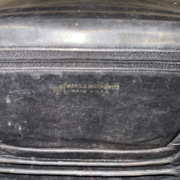 Genuine Leather Morris Moskowitz Black Clutch - Picture 5 of 5